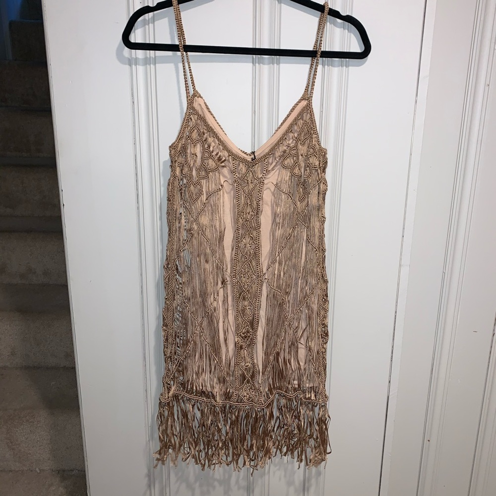Georgie Mini fringe dress